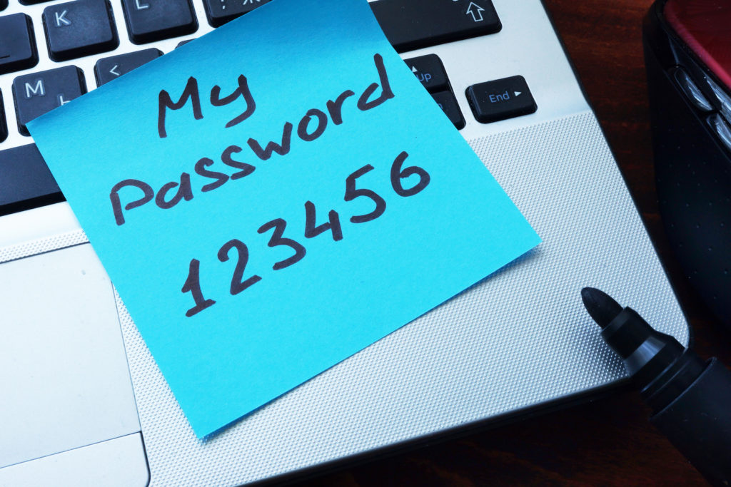 strong password are important to protect your practice from cyberthreats.